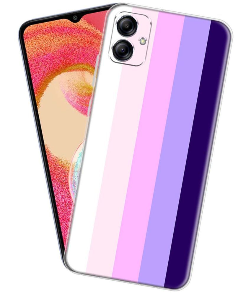     			Fashionury Multicolor Printed Back Cover Silicon Compatible For Samsung Galaxy A04e ( Pack of 1 )