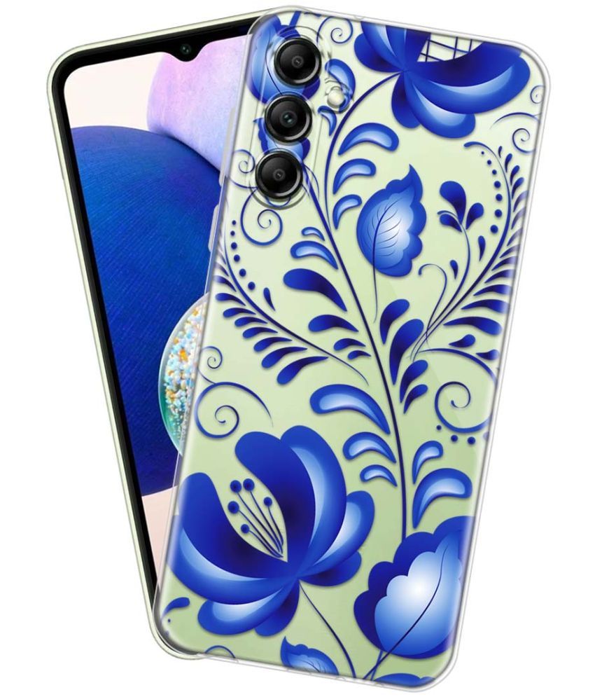     			Fashionury Multicolor Printed Back Cover Silicon Compatible For Samsung Galaxy A14 5G ( Pack of 1 )