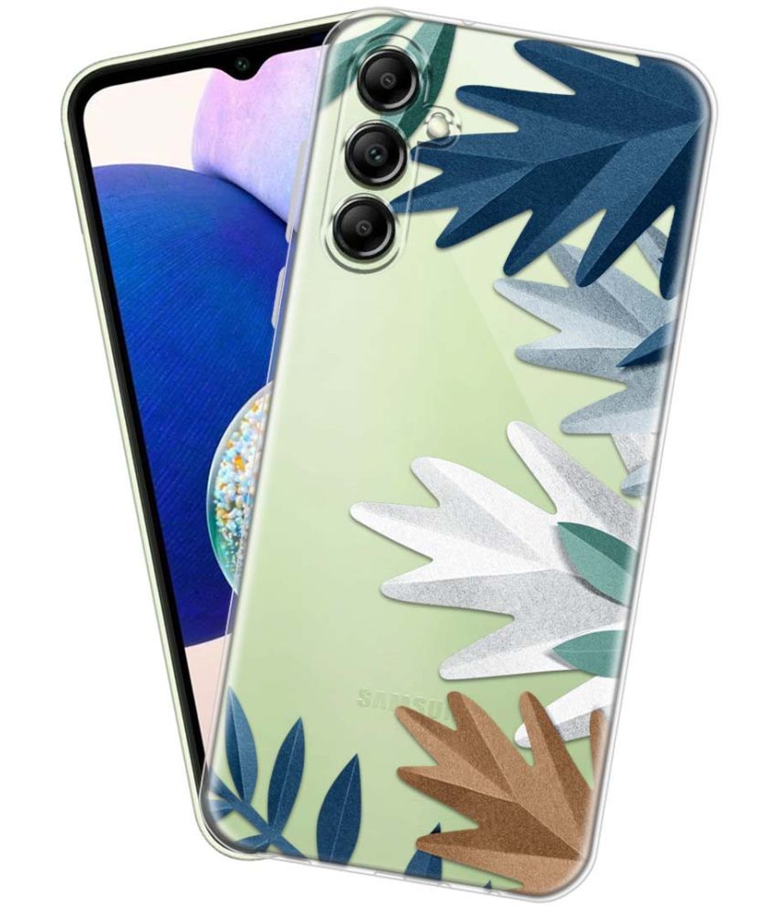     			Fashionury Multicolor Printed Back Cover Silicon Compatible For Samsung Galaxy A14 5G ( Pack of 1 )