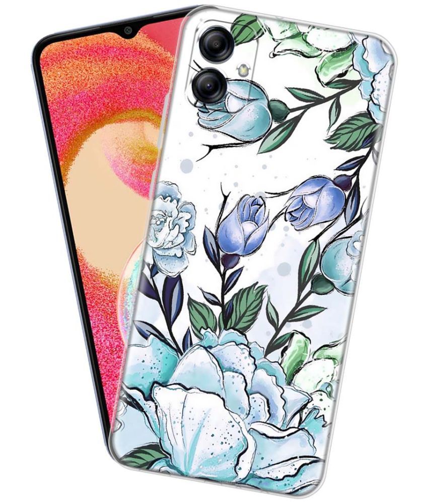     			Fashionury Multicolor Printed Back Cover Silicon Compatible For Samsung Galaxy A04e ( Pack of 1 )