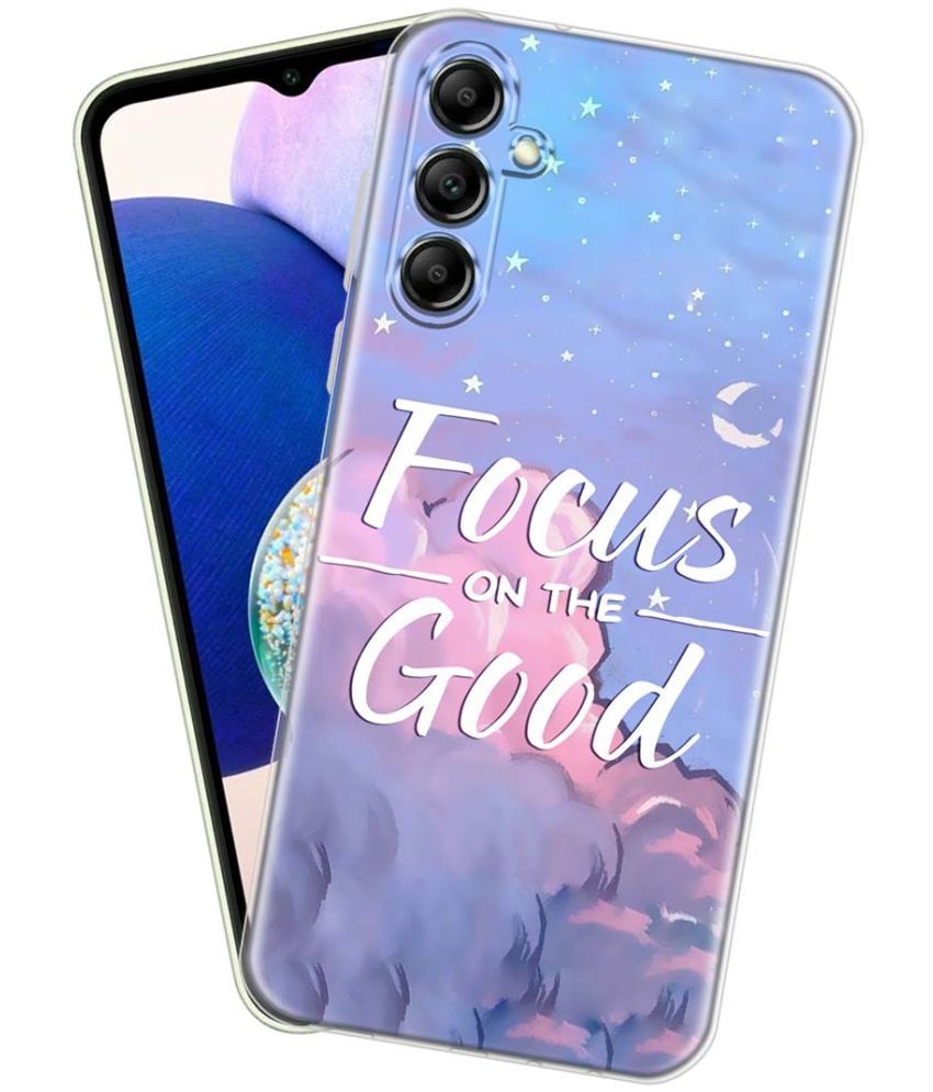     			Fashionury Multicolor Printed Back Cover Silicon Compatible For Samsung Galaxy A14 5G ( Pack of 1 )