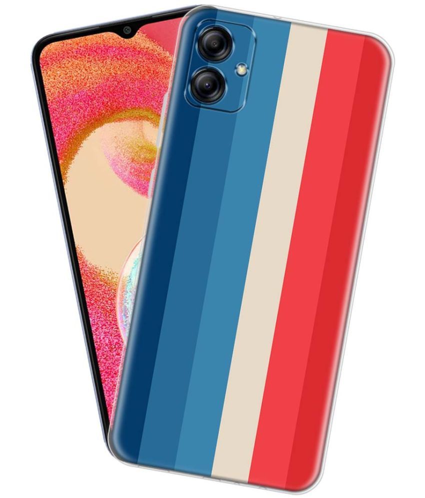     			Fashionury Multicolor Printed Back Cover Silicon Compatible For Samsung Galaxy A04e ( Pack of 1 )