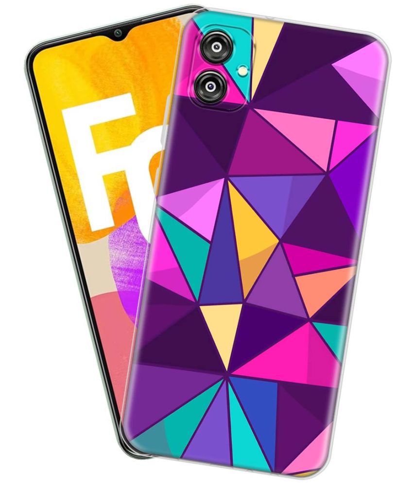     			Fashionury Multicolor Printed Back Cover Silicon Compatible For Samsung Galaxy F04 ( Pack of 1 )