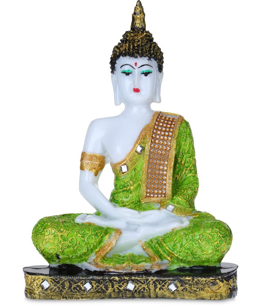     			GW Creations Samadhi Buddha Showpiece 23 cm - Pack of 1