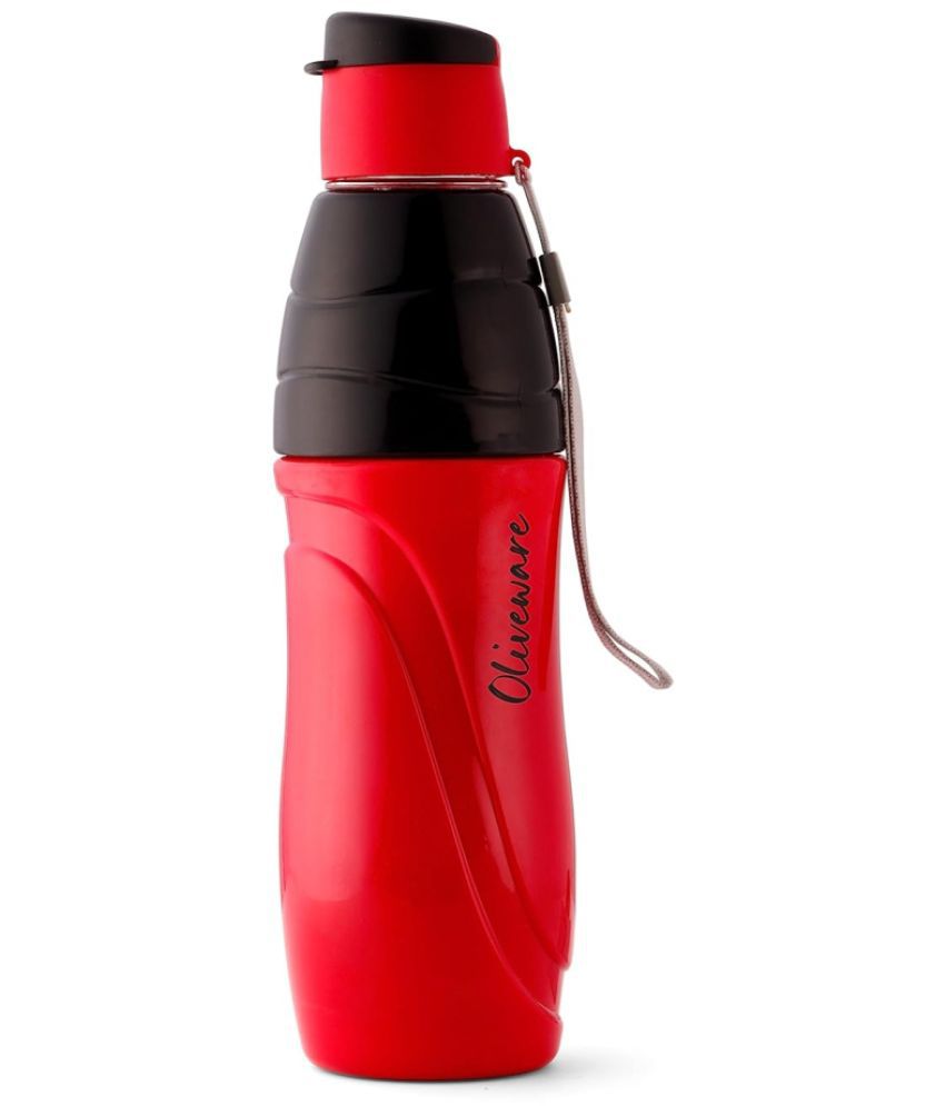     			Oliveware Red Water Bottle 500ml mL ( Set of 1 )