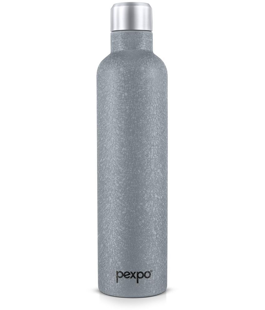     			Pexpo 24Hrs Hot/Cold Dark Grey Thermosteel Flask ( 750 ml )
