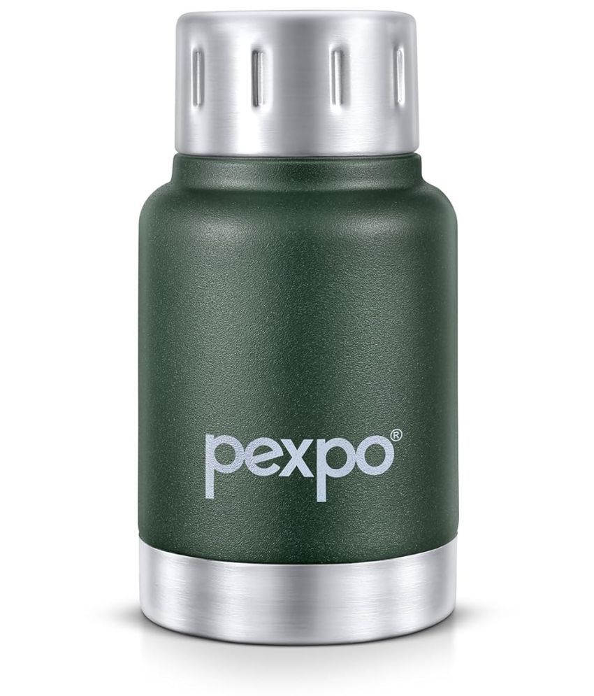     			Pexpo 24Hrs Hot/Cold Green Thermosteel Flask ( 160 ml )