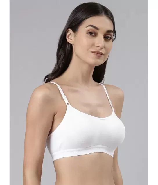 C9 Airwear Full Coverage Wire-Free Sports Bra in Nude Color for Teenage  Girls