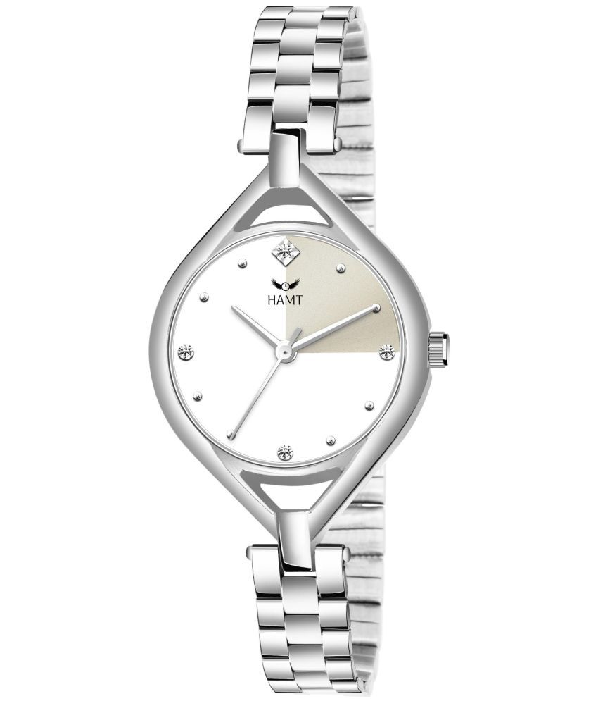     			HAMT Silver Stainless Steel Analog Womens Watch