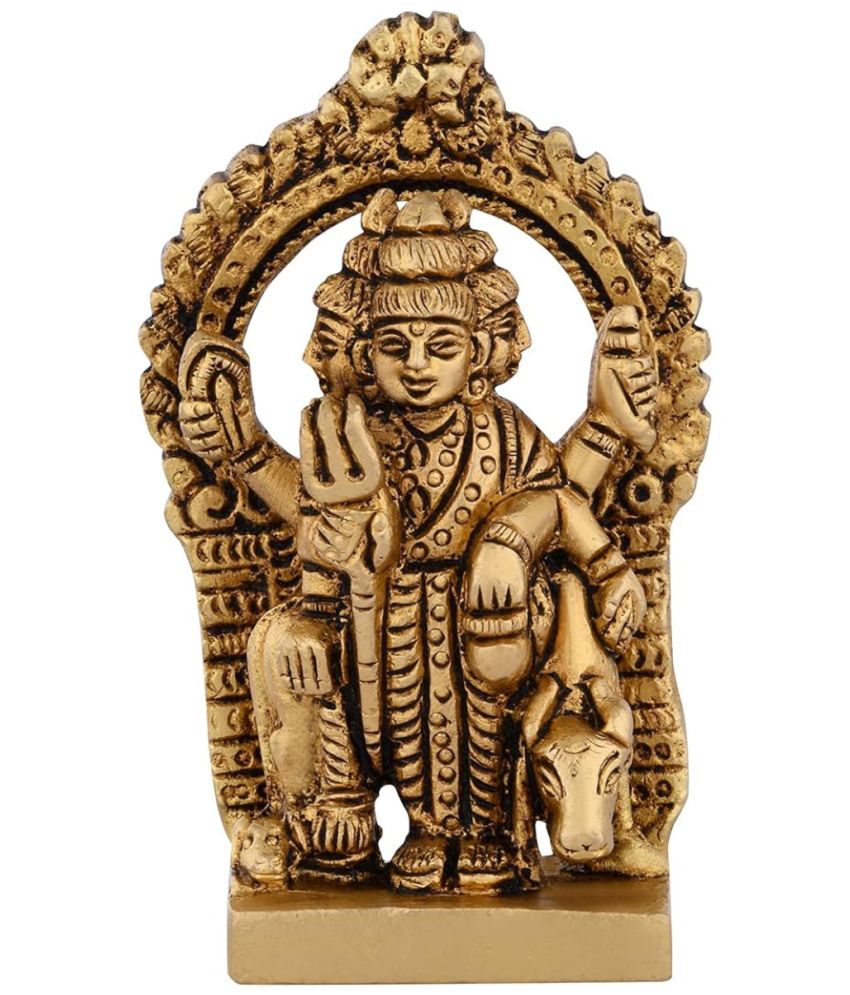     			Shreeyaash Brass Lord Dattatreya Idol ( 7 cm )