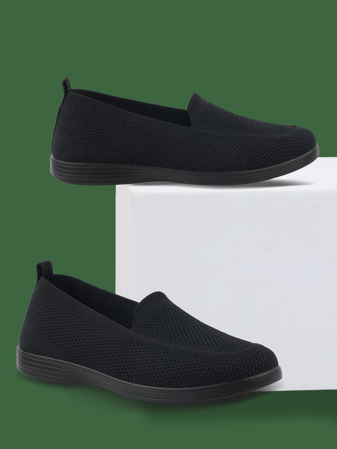     			Welcome Black Women's Slip On