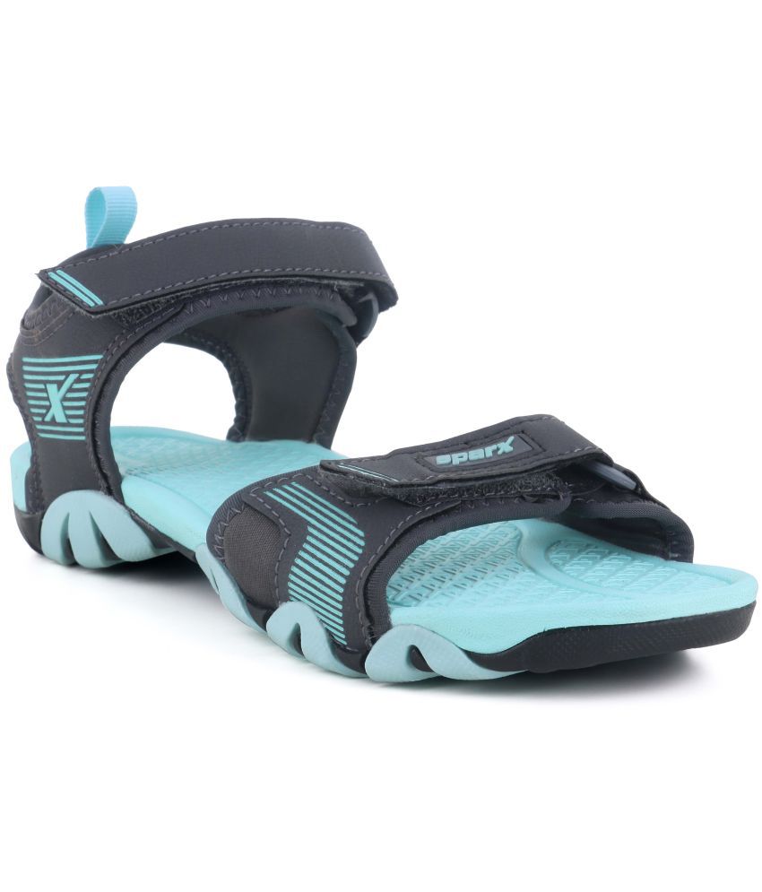     			Sparx Gray Floater Sandals