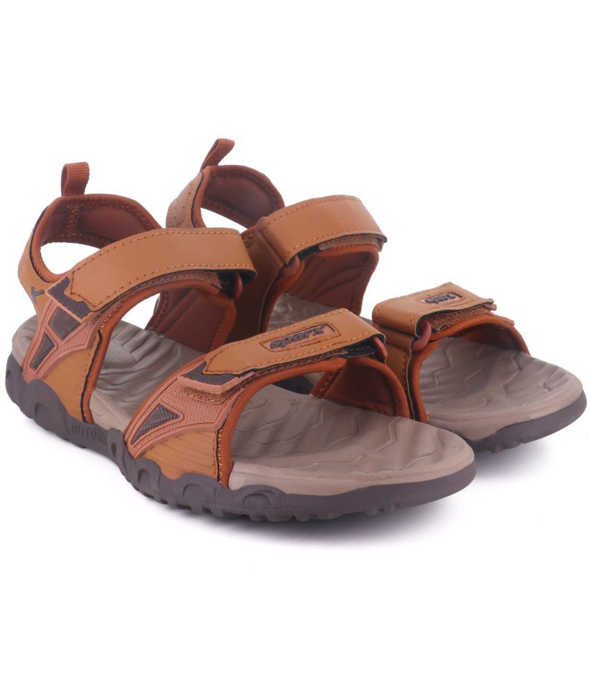     			Sparx - Tan Men's Floater Sandals