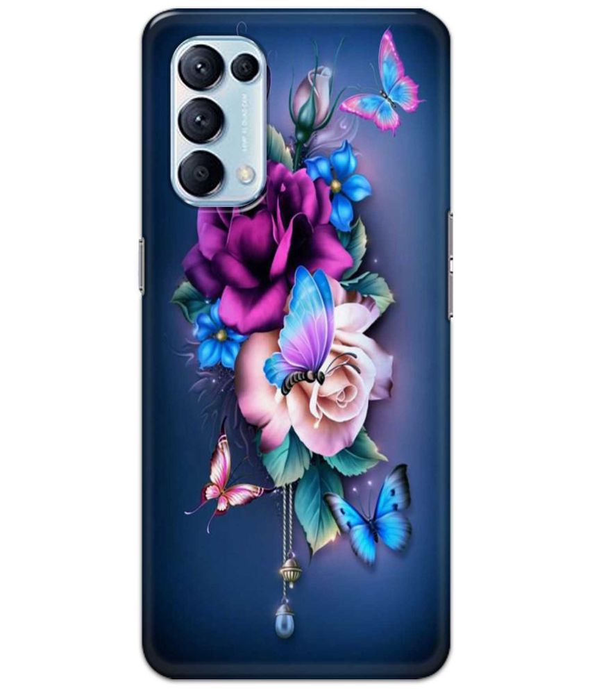     			Tweakymod Multicolor Printed Back Cover Polycarbonate Compatible For oppo reno 5 pro ( Pack of 1 )