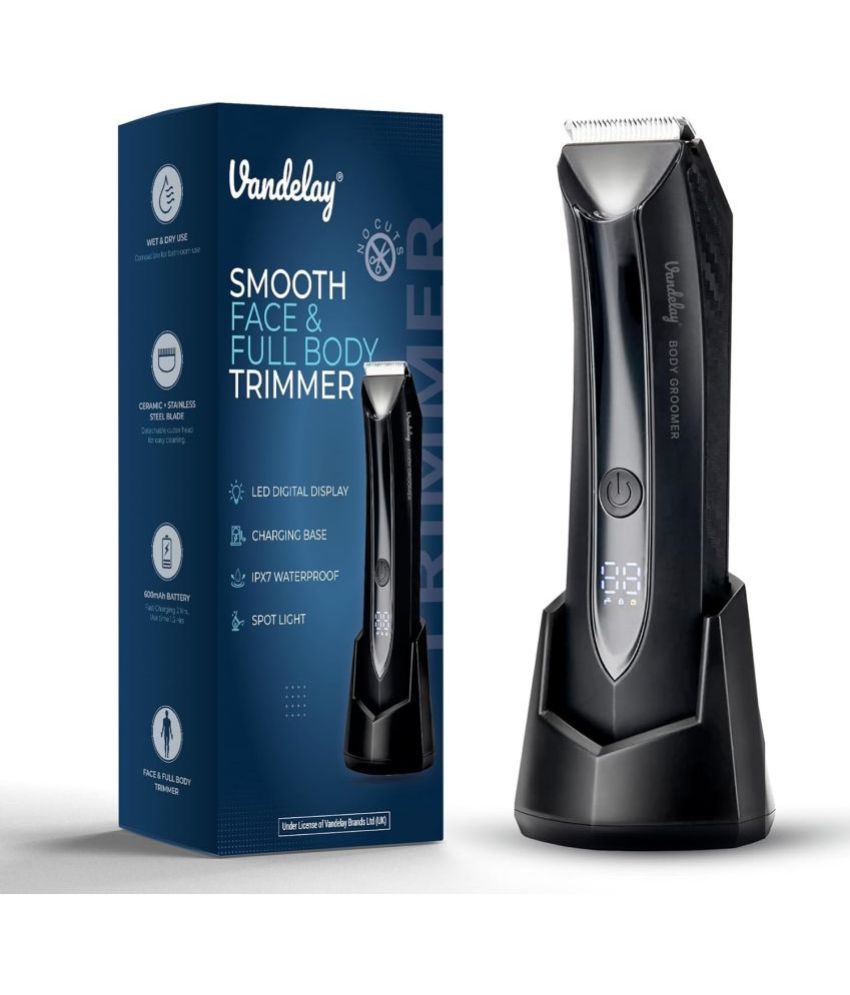     			VanDelay NOCUTS02 Black Cordless Multigrooming Kit With 150 minutes Runtime