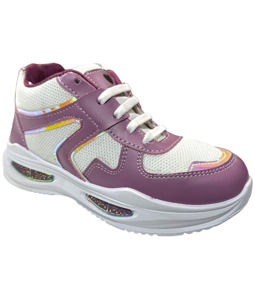     			ZNS ROYAL Purple Women's Sneakers