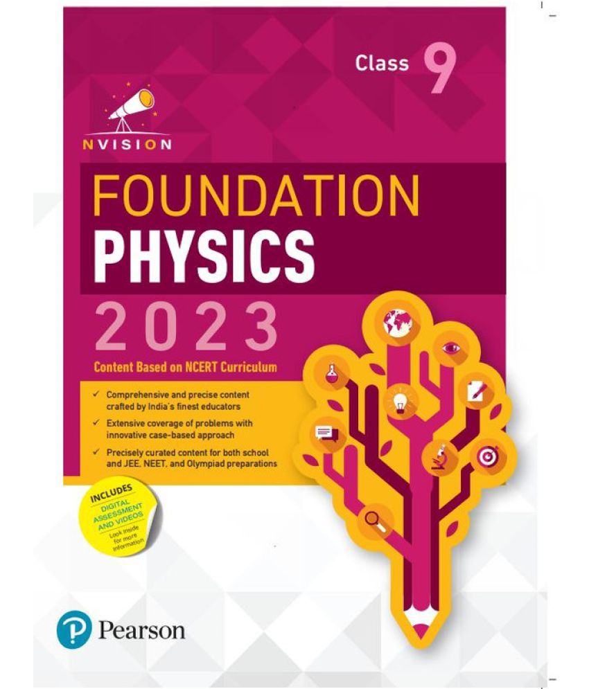     			Nvision Foundation Physics Class 9, Based on NCERT Curriculum 2023, Includes Digital Assessment & Video