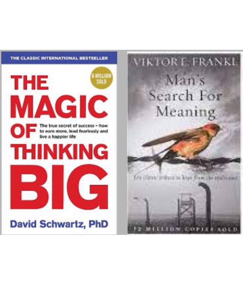     			The Magic Of Thinking Big + Man's Search For Meaning