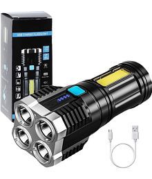 BBR - 20W Rechargeable Flashlight Torch ( Pack of 1 )
