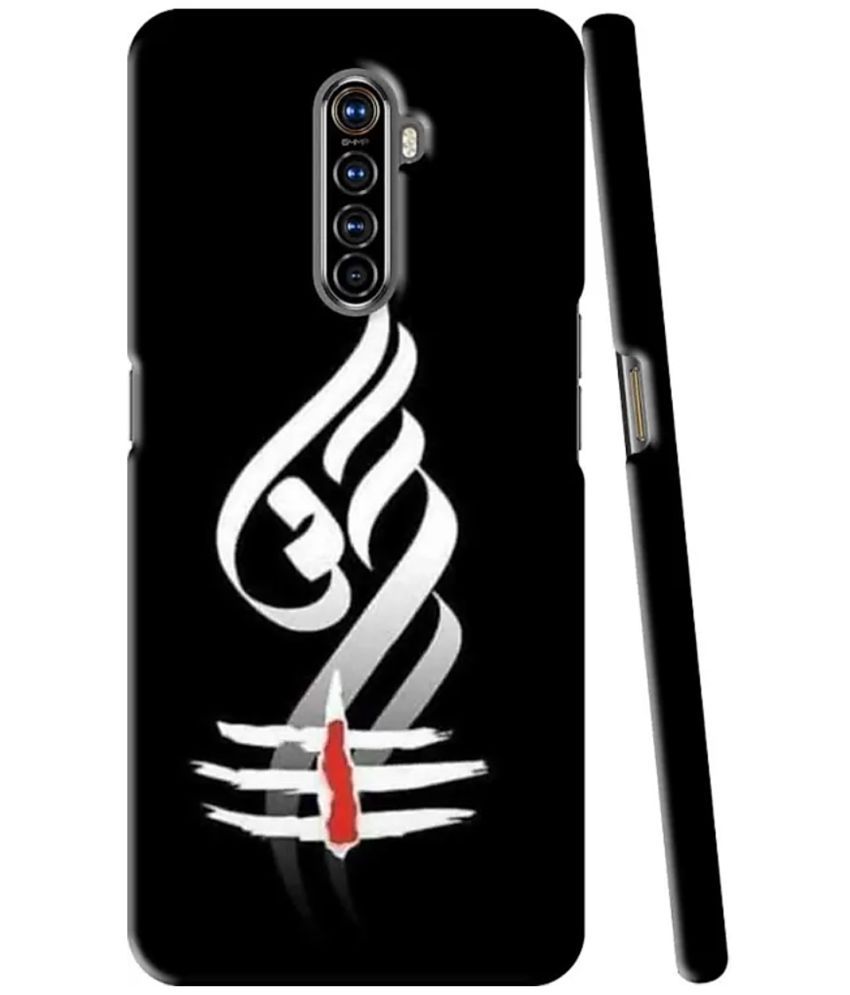     			T4U THINGS4U - Black Printed Back Cover Polycarbonate Compatible For OPPO Reno Ace ( Pack of 1 )