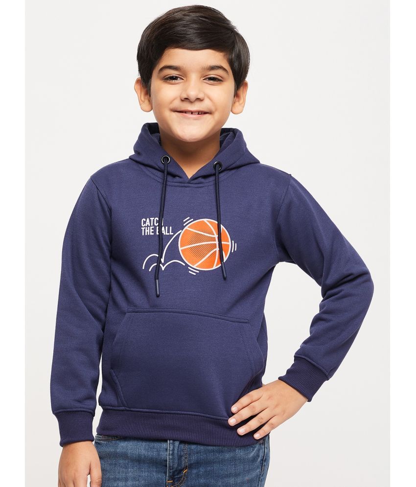     			UBX Pack of 1 Boys Cotton Blend Sweatshirt ( Navy )