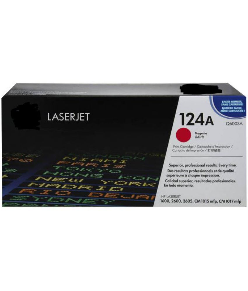     			ID CARTRIDGE 124A Magenta Single Cartridge for For Use Laserjet 1600,2600,2605,CM1015mfp,CM1017 mfp