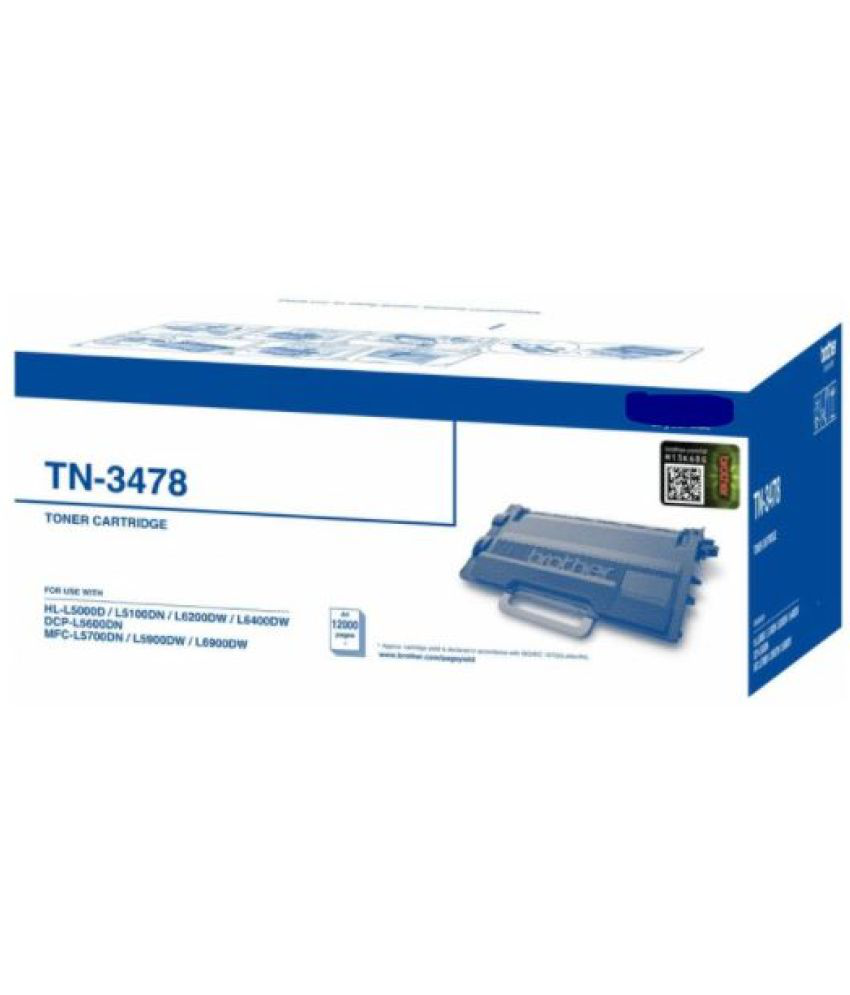     			ID CARTRIDGE TN 3478 Black Single Cartridge for HL-5595DN, HL-L6200DW, HL-L6200DWT, HL-L6250DW, HL-L6250DN, HL-L6300DW, HL-L6300DWT