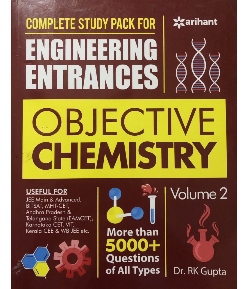     			Objective Chemistry Volume 2 For Engineering Entrances (More Than 5000+ Question Of All Types)
