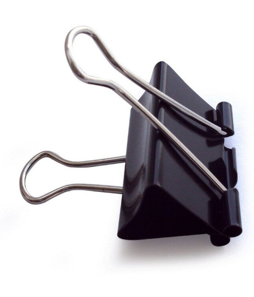     			Oddy Clip Series Medium Metal Binder Clip (Set of 144, Black)