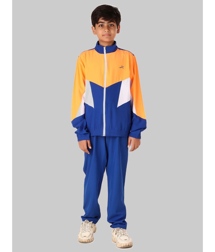     			Vector X Pack of 1 Boys Polyester Tracksuit ( Blue )