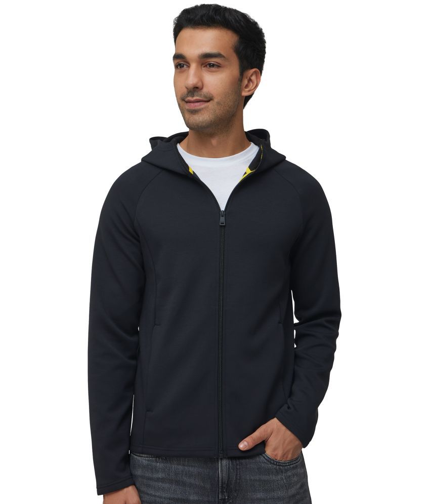     			XYXX Cotton Blend Men's Casual Jacket - Black ( Pack of 1 )