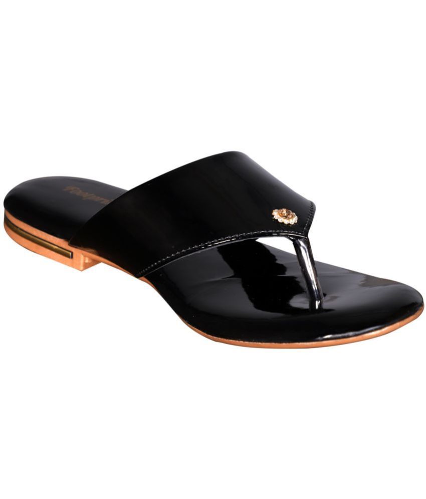     			Footprints Black Women's Flats