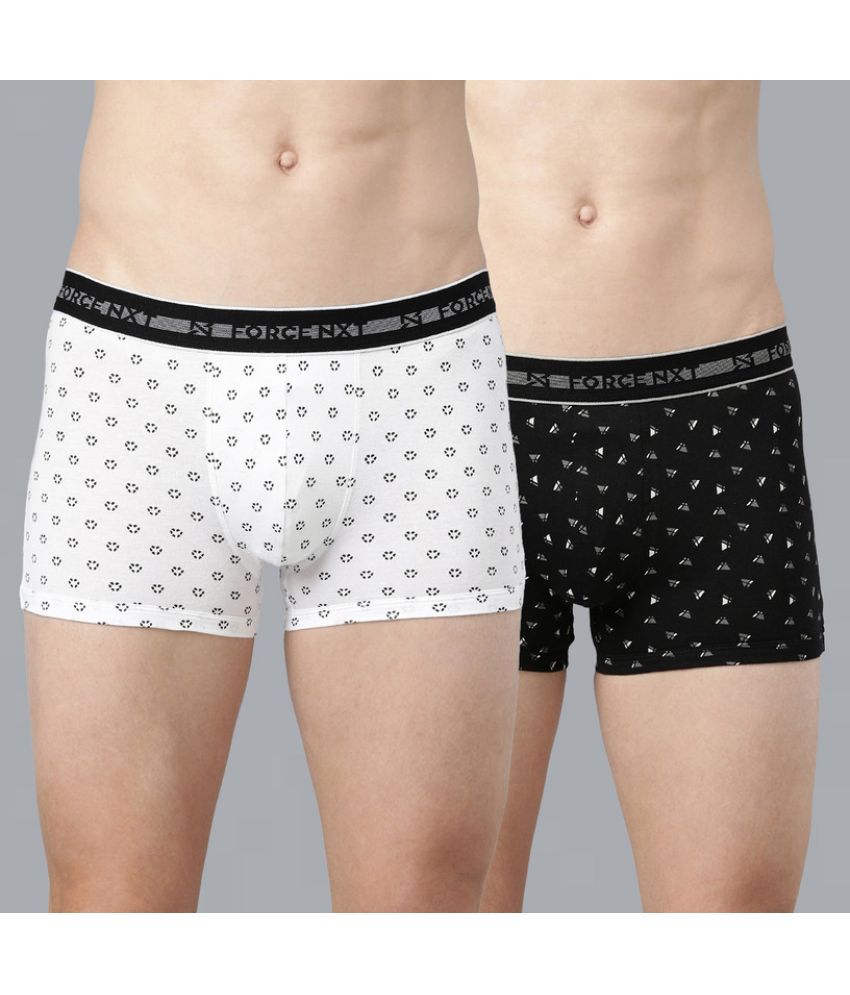     			Force NXT - Multicolor Cotton Men's Trunks ( Pack of 2 )