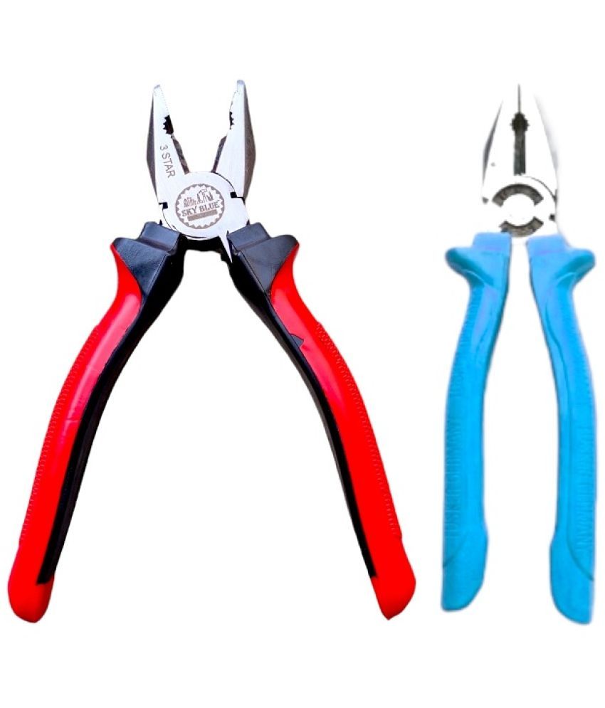     			Sky Blue Combination Hand Tool's Multipurpose Professional Home & Office Used Tool's Kit  ( 2 Piece )