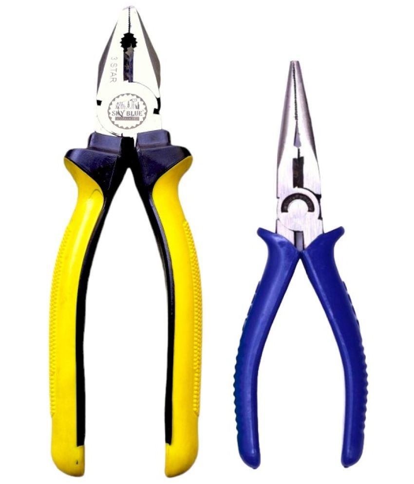     			Sky Blue Combination Hand Tool's Multipurpose Professional Home & Office Used Tool's Kit  ( 2 Piece )