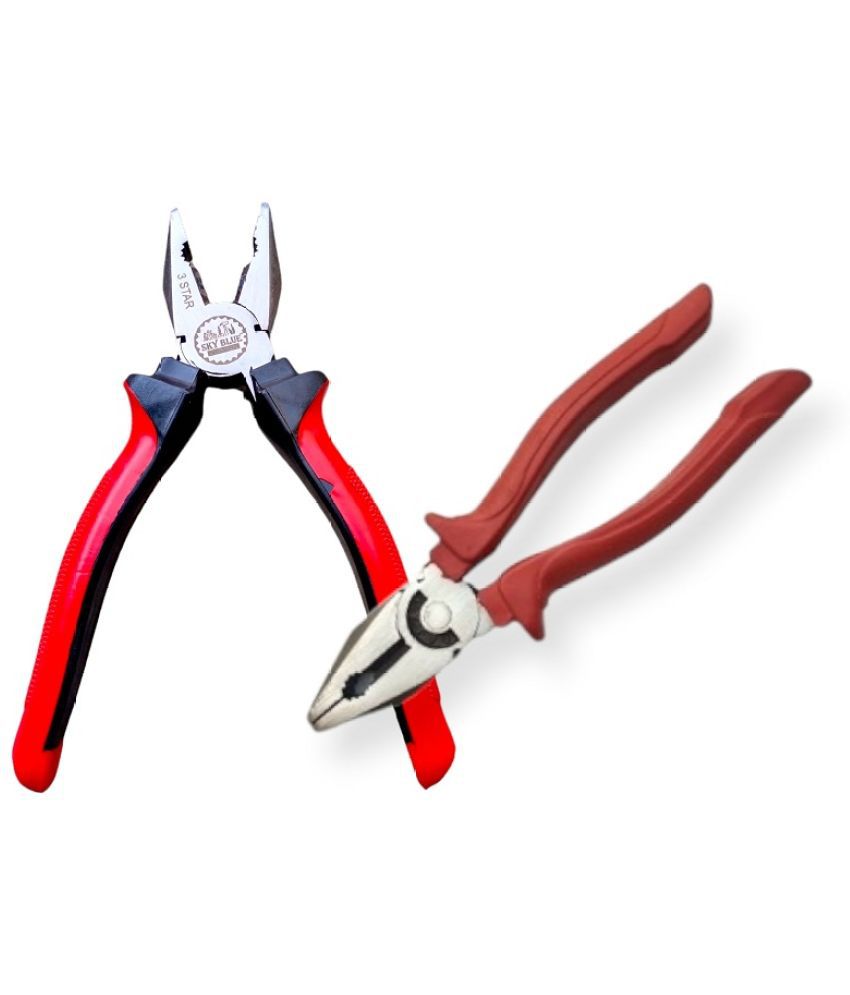     			Sky Blue Combination Hand Tool's Multipurpose Professional Home & Office Used Tool's Kit  ( 2 Piece )