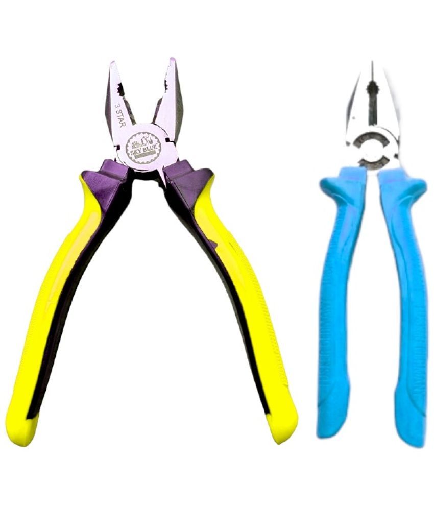     			Sky Blue Combination Hand Tool's Multipurpose Professional Home & Office Used Tool's Kit  ( 2 Piece )