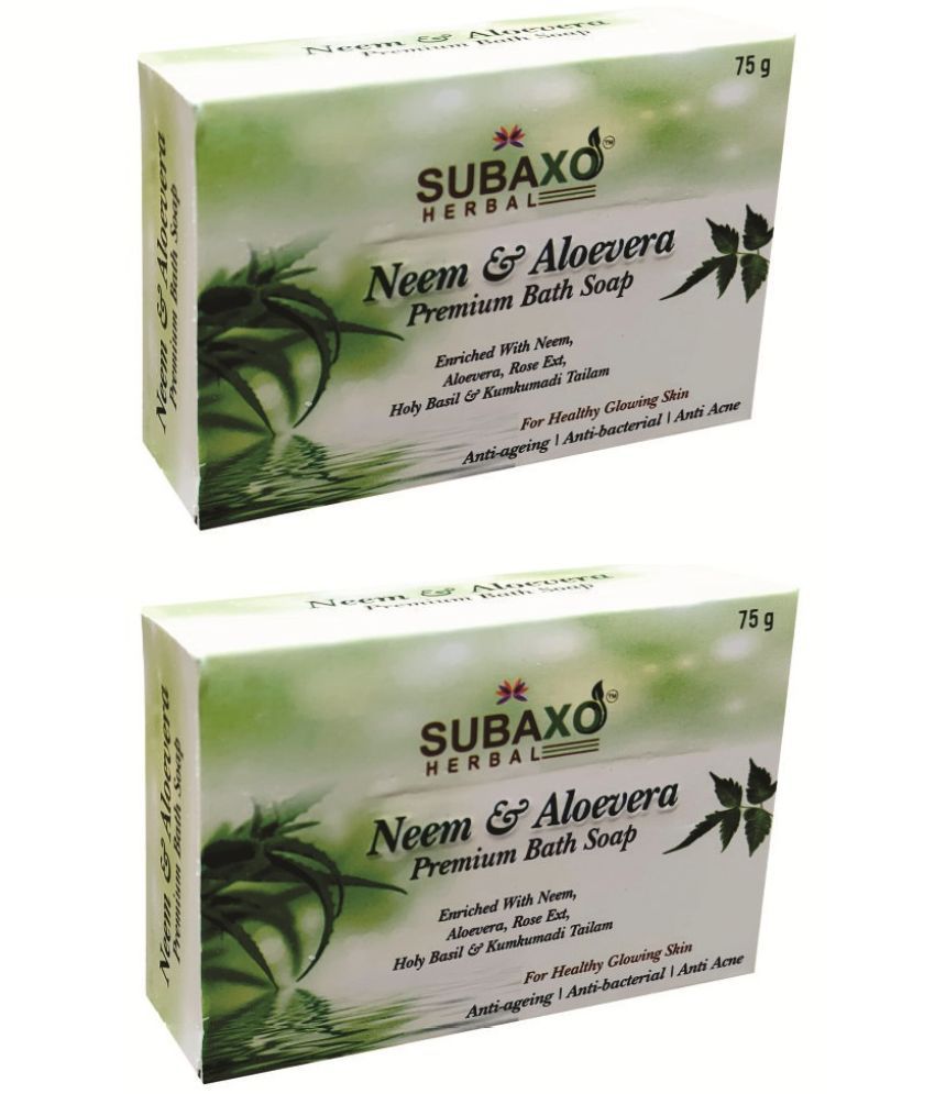     			Subaxo Beauty Bathing Bar for Combination Skin ( Pack of 2 )
