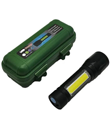 Handa - 3W Rechargeable Flashlight Torch ( Pack of 1 )