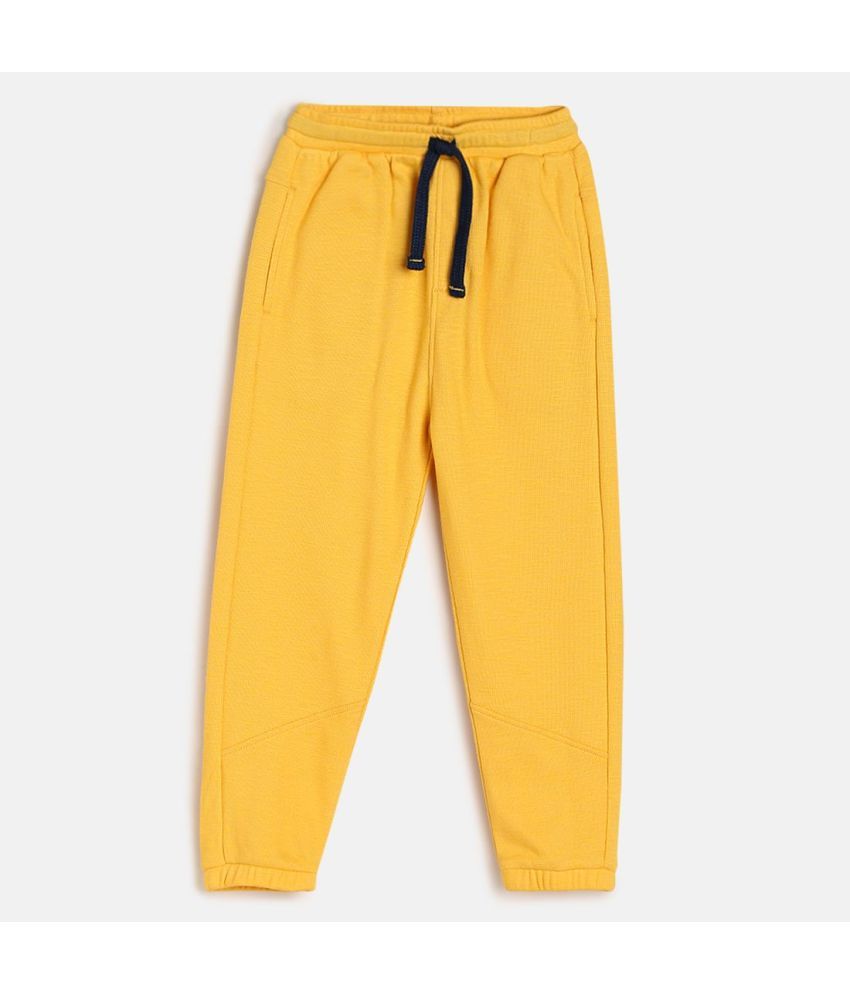     			MINI KLUB Pack of 1 Boys Cotton Trackpant ( Yellow )