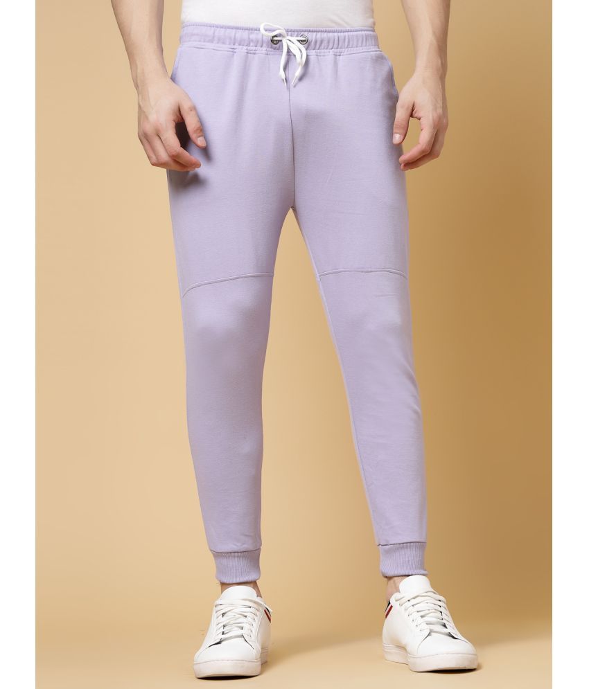     			Rigo Lavender Cotton Men's Joggers ( Pack of 1 )