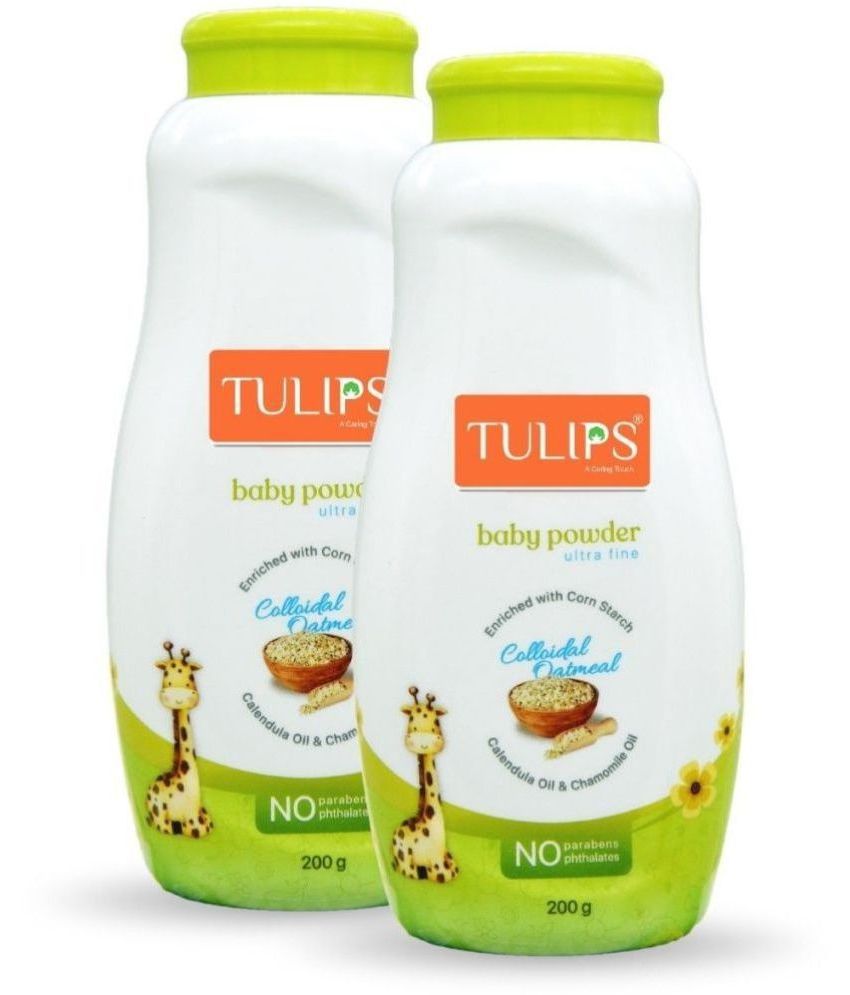     			Tulips Natural Baby Powder 400 g ( 2 pcs )
