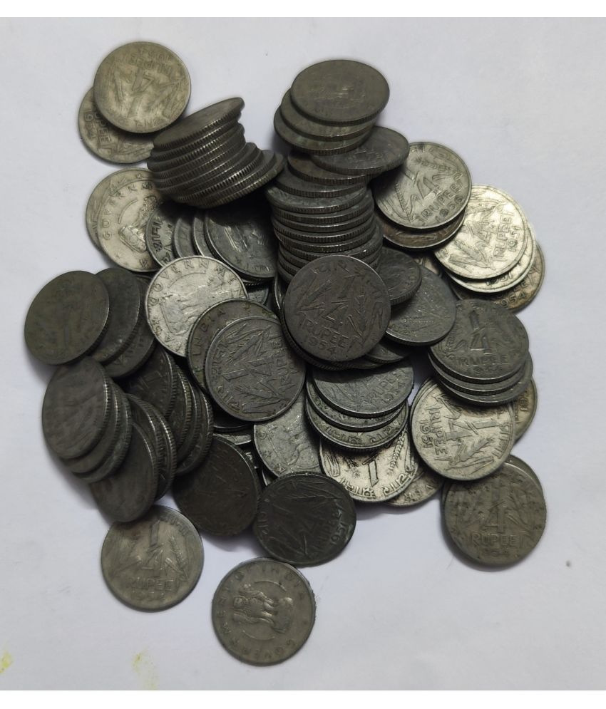     			Very Rare 1/4 Rupee 25 Coins Lot ~ Mix Years