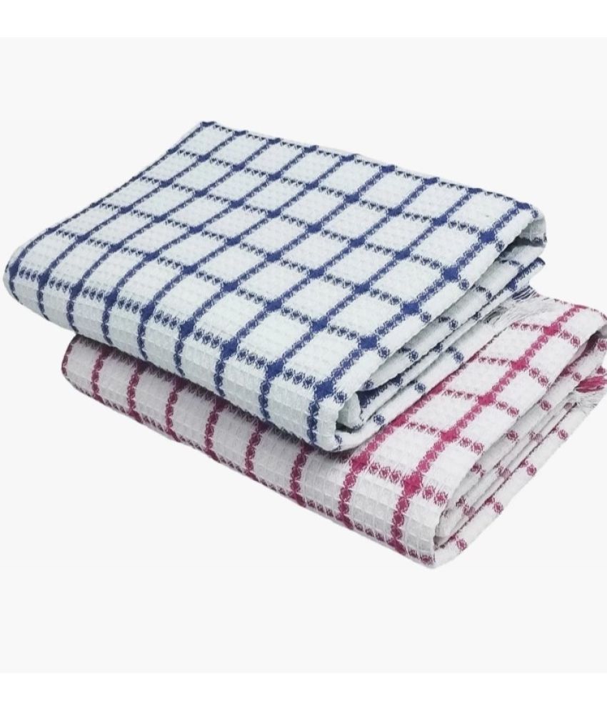     			Abhitex Cotton Printed Below 300 -GSM Bath Towel ( Pack of 4 ) - Multicolor