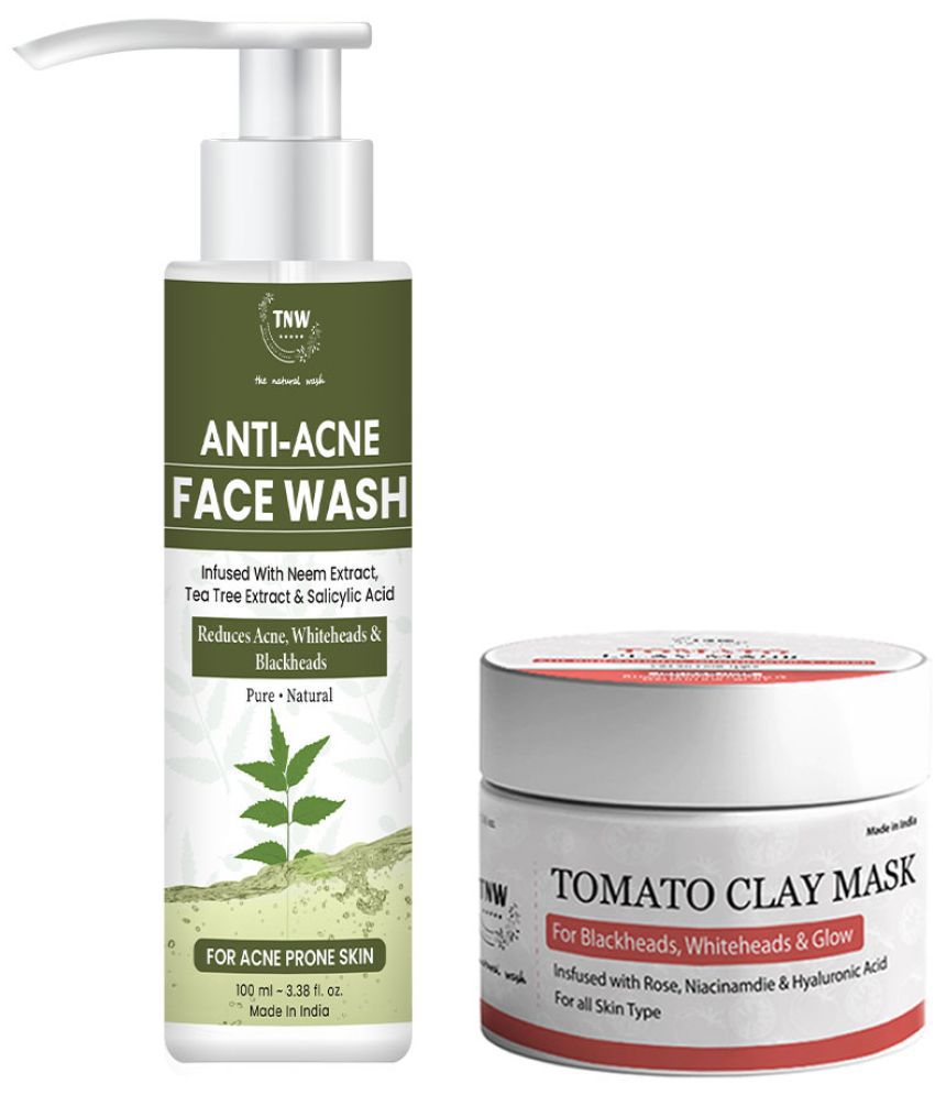     			Combo of 2- Tomato Clay Mask 50gm + Anti Acne Face Wash 100ml