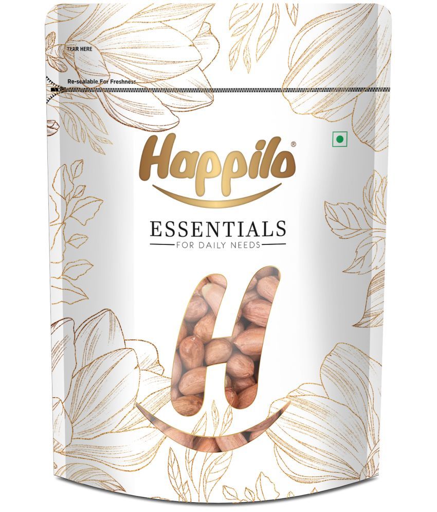     			Happilo Essentials Raw Peanut, Plant-based Protein, Healthy Snacks, 500g