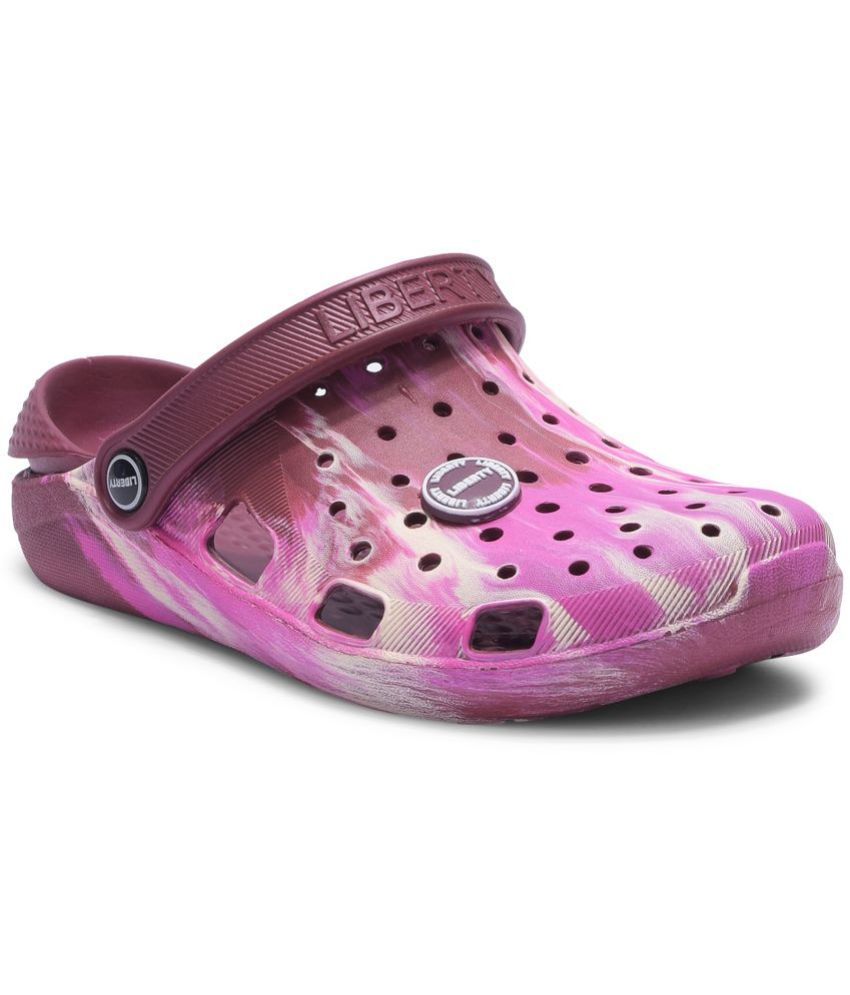     			Liberty Pink Clogs