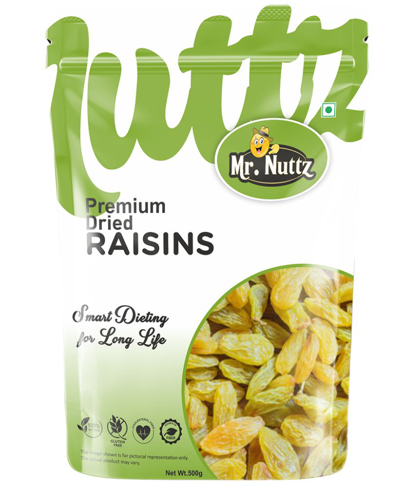     			Mr.Nuttz Indian Raisins Premium Quality Dried Kishmish 500g