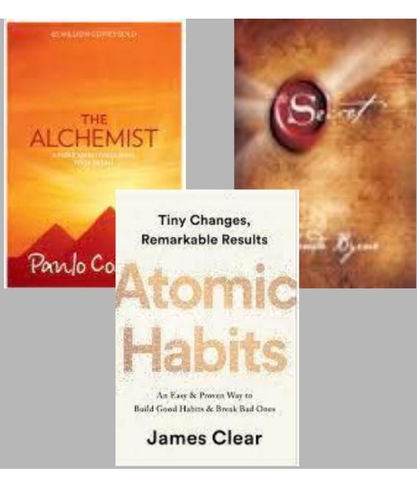     			The Alchemist + The Secret + Atomic Habits