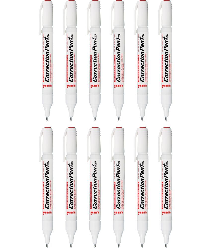     			uni-ball CLP305 1 mm Correction Pen (Set of 12, White)